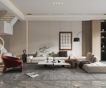 Modern A Living Room-ID:954035045