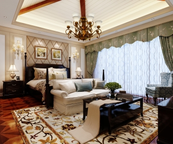 American Style Bedroom-ID:516088969