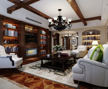 American Style A Living Room-ID:315516954