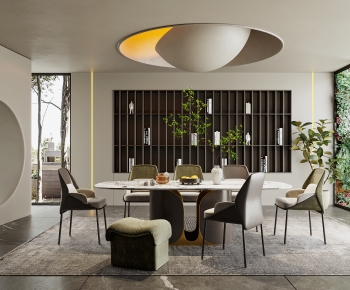 Modern Dining Room-ID:449614058