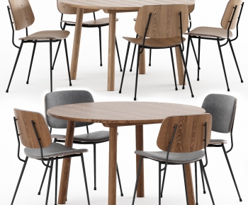 Modern Dining Table And Chairs-ID:994381901