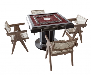 Modern Mahjong Tables And Chairs-ID:524811033