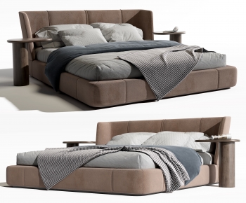 Modern Double Bed-ID:779910098