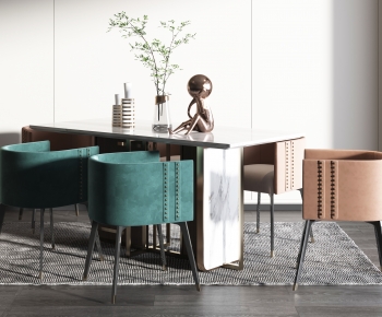 Modern Dining Table And Chairs-ID:850091931