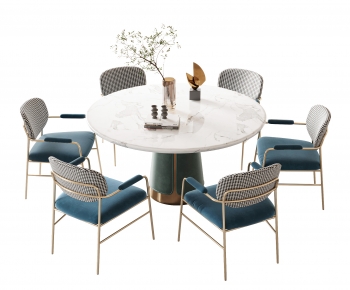 Modern Dining Table And Chairs-ID:412939074