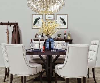 Modern Dining Table And Chairs-ID:313214063