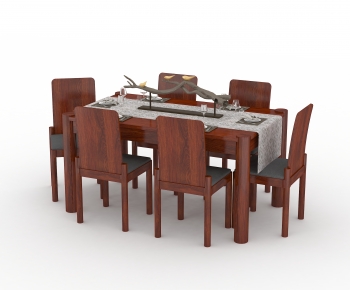 Modern Dining Table And Chairs-ID:198249812