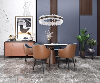 Modern Dining Table And Chairs-ID:727283008