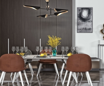 Modern Dining Table And Chairs-ID:839291104