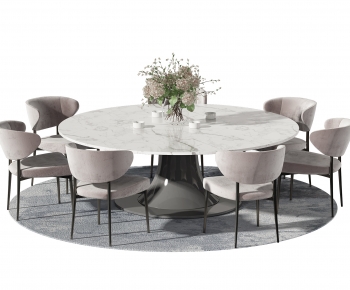 Modern Dining Table And Chairs-ID:525783069