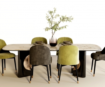 Modern Dining Table And Chairs-ID:849416975