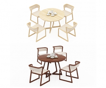 Modern Dining Table And Chairs-ID:874351022