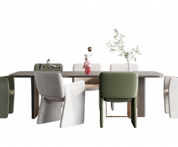 Modern Dining Table And Chairs-ID:604566103