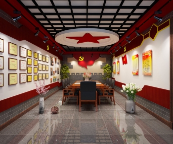 New Chinese Style Meeting Room-ID:578780237