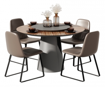 Modern Dining Table And Chairs-ID:541598088