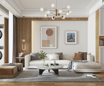 Nordic Style A Living Room-ID:284548046