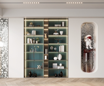 Modern Decorative Cabinet-ID:639789152