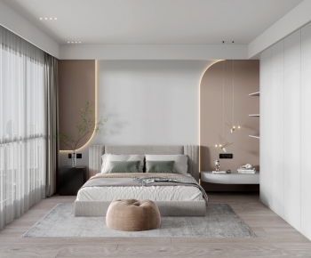 Nordic Style Bedroom-ID:596937896