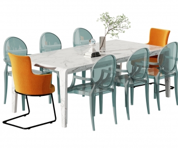 Modern Dining Table And Chairs-ID:866070999