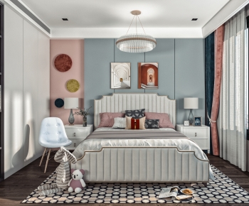 Modern Girl's Room Daughter's Room-ID:402853977