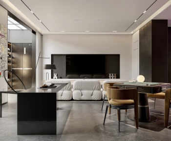 Modern A Living Room-ID:461756944