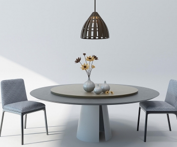 Modern Dining Table And Chairs-ID:581450941