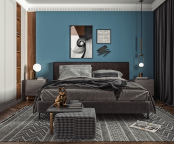 Modern Bedroom-ID:789172891