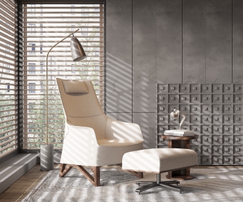 Wabi-sabi Style Lounge Chair-ID:501699479