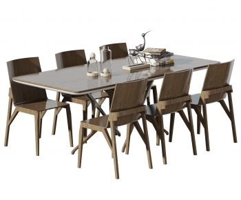 Modern Dining Table And Chairs-ID:426269052