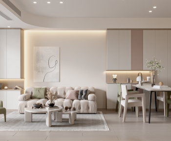 Wabi-sabi Style A Living Room-ID:583580025