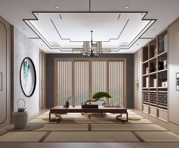 New Chinese Style Tea House-ID:363723049