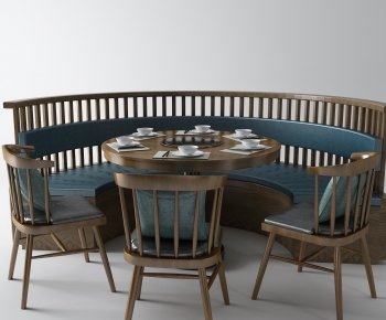 Modern Dining Table And Chairs-ID:449819096