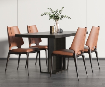 Modern Dining Table And Chairs-ID:298599001