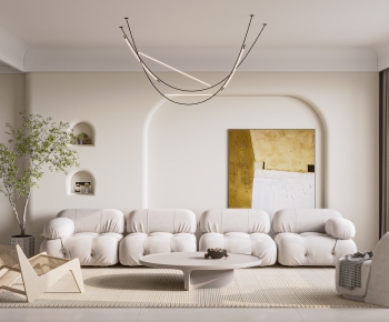 Wabi-sabi Style A Living Room-ID:159698017