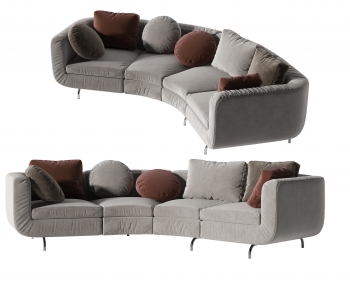 Modern Curved Sofa-ID:214411978