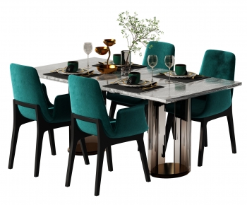 Modern Dining Table And Chairs-ID:553304913