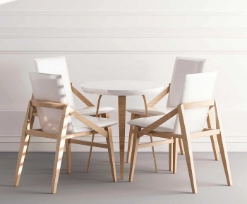 Nordic Style Dining Table And Chairs-ID:587328911