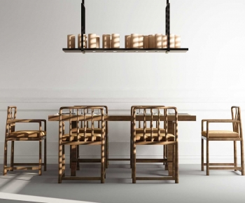 Modern Dining Table And Chairs-ID:776849031