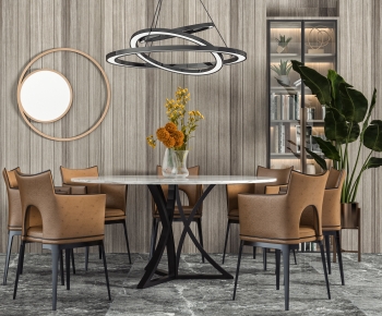 Modern Dining Table And Chairs-ID:406868933