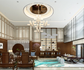 New Chinese Style Manager's Office-ID:460558892