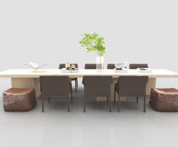 Modern Dining Table And Chairs-ID:691420086