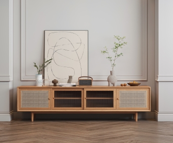 Nordic Style TV Cabinet-ID:750344992