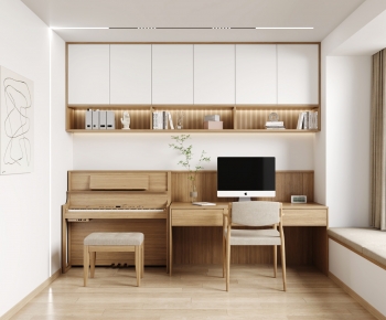 Nordic Style Study Space-ID:396801956