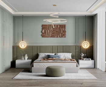 Nordic Style Bedroom-ID:939522983