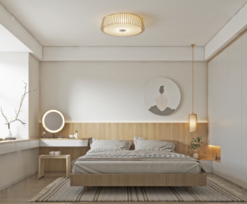 Japanese Style Bedroom-ID:849075083