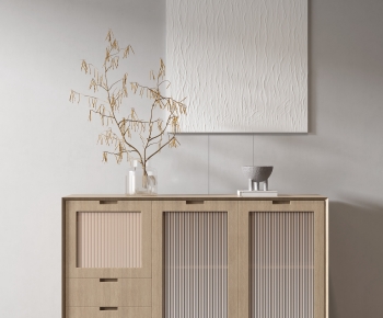 Wabi-sabi Style Side Cabinet-ID:508152018