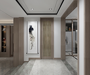 New Chinese Style Hallway-ID:363543032
