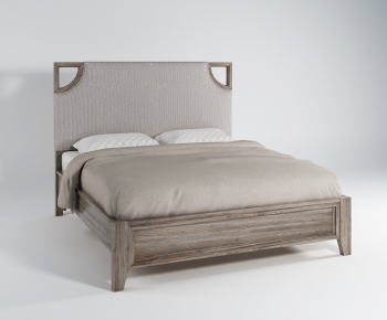 Modern Double Bed-ID:902085075