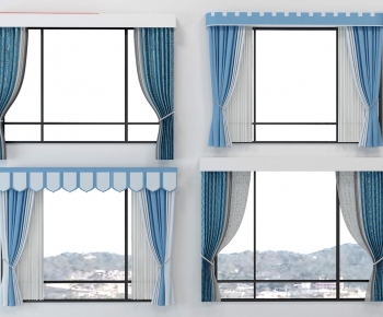 New Chinese Style The Curtain-ID:711827049