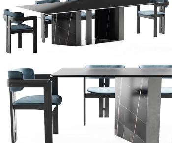 Modern Dining Table And Chairs-ID:774465083